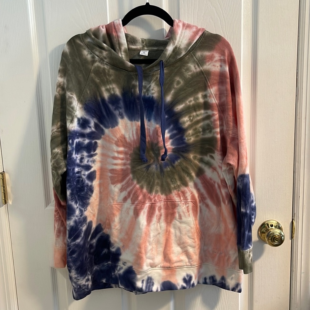 Tie-Dye Old Navy Womens Hoodie size 2x